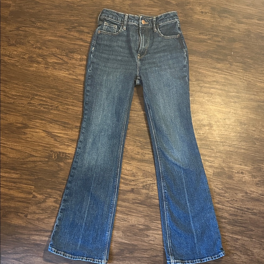 Old Navy Indigo Wide Leg Jeans